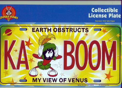 marvin license plate